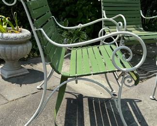 Vintage Patio Chairs. 
