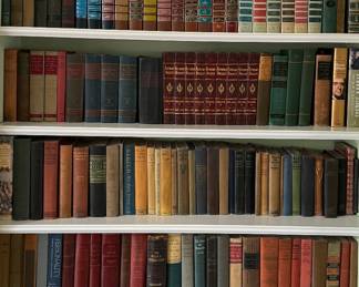 Vintage & Leather Bound Books. 