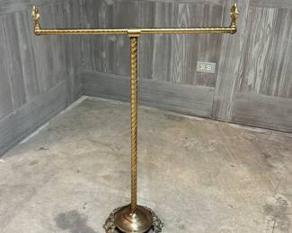Brass Blanket Stand. Photo 1 of 2. 