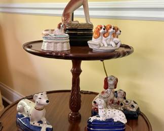 Staffordshire & Staffordshire-Style Dog Figurines. 