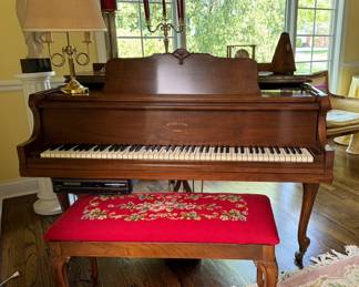 Weiser & Sons Baby Grand Piano. Photo 1 of 3. 