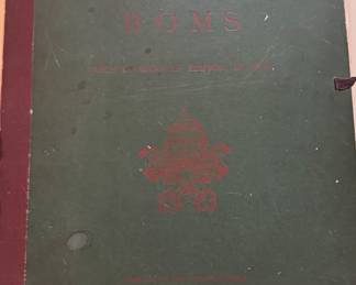 Antique Architectural Book: "Baudenkmaeler Roms Des XV-XIX Jahrhunderts," Strack, Heinrich. Text is in German. Architectural Monuments of Rome of the XV-XIX Centuries. Photo 1 of 4. 