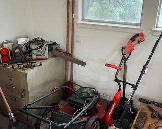 lawn mower and edgers