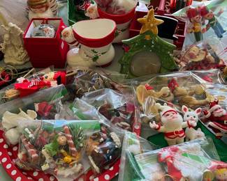 vintage Christmas ornaments