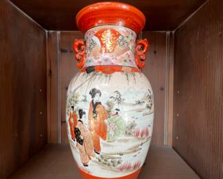 Pair available Kutani vases