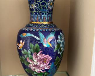 Cloisonné vase