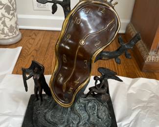 Dali bronze titled “Noblesse du Temps”. 