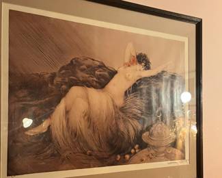Beautiful Icart signed print!