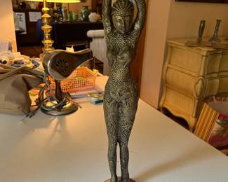 beautiful "Starfish Dancer" sculpture by Demetre Chiparus. 