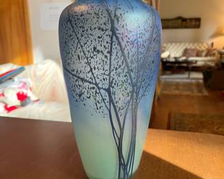 Peet Robinson Sunset Landscape series Mesa Vase.