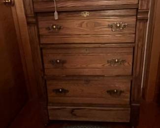 Nice size antique dresser