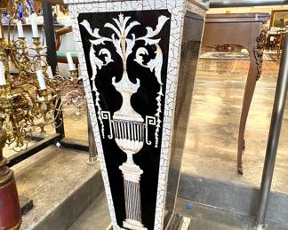 Pair Maitland Smith pedestals