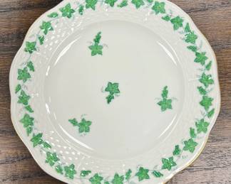 Large Herend SZGV “Grape & Leaf” china service