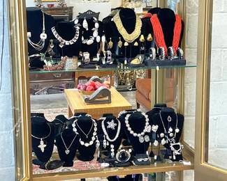 Sterling and costume jewelry