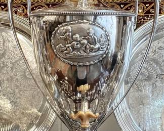 Sterling hot water samovar