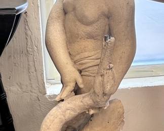 Vintage concrete fountain