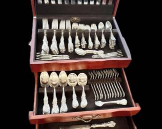 Reed and Barton “Francis I” sterling flatware - Service for 16