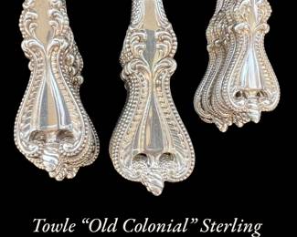 Towle “Old Colonial” sterling flatware