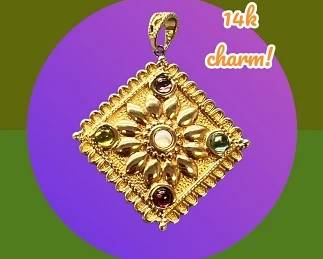 14k pendant