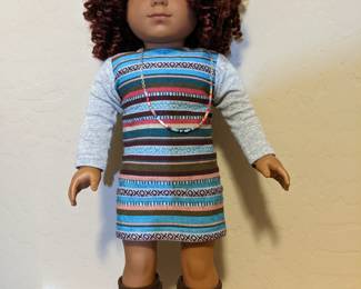 American Girl doll custom makeup