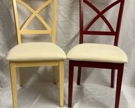 2 Wooden Chairs
