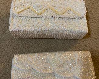 Vintage beaded purses