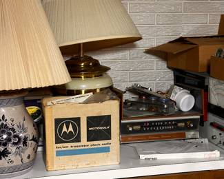 Got the keys on Monday Aug 5th. Here are pics of the initial walk through.  Great vintage items from every category! More pics coming daily as we start to unpack this huge sale! 