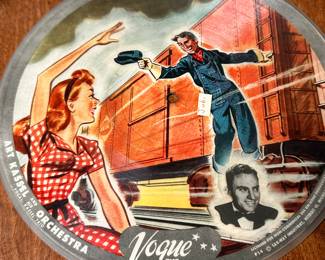 These VOGUE PICTURE DISKS are in excellent condition! No Chips or Cracks! VIBRANT COLORS! 