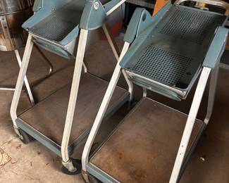 Have an electrical engineer in your life? We have a pair of oscilloscope carts  - Tektronix scope mobile model C!