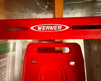 A Werner 6 foot metal ladder! 