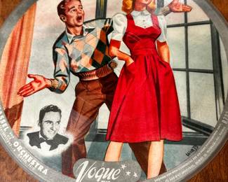 These VOGUE PICTURE DISKS are in excellent condition! No Chips or Cracks! VIBRANT COLORS! 