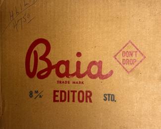 FANTASTIC Baia 8mm Editing System! NEAR MINT IN THE ORIGINAL BOX!~ PLUS we have other 8mm items!