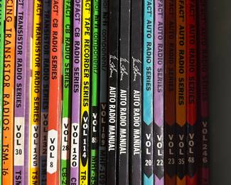 Many MANY excellent vintage and out of print electrical engineering books and such! 