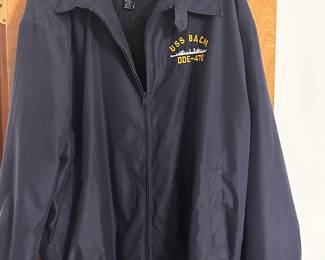 USS Bache Jacket! We have several, plus hats, T-shirts, coffee mugs etc...
