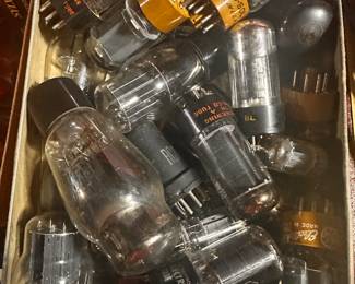 TUBES TUBES TUBES! We have HUNDREDS! Many in their original boxes!