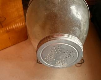 We also have a couple of vintage GLASS MINNOW TRAPS!