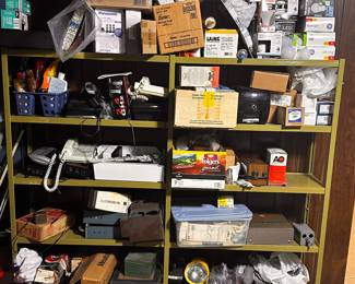 Got the keys on Monday Aug 5th. Here are pics of the initial walk through.  Great vintage items from every category! More pics coming daily as we start to unpack this huge sale! 