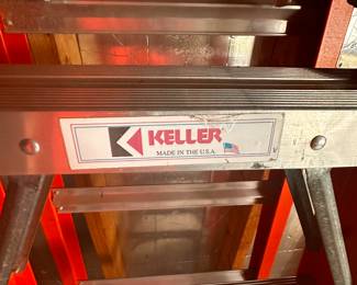 A Keller 6 foot fiberglass ladder! 