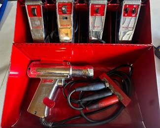 FANTASTIC Vintage Kal Tunemaster Tune Up Kit! Comes with all original parts and books! Metal Carrying case! 