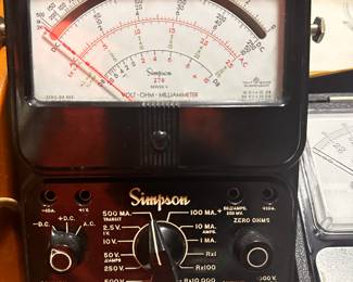 This is one of DOZENS of Vintage and Antique electrical components, Radios, Stereos and ALL THINGS ELECTRICAL! The collector was an electrical engineer his entire life and his collection was/is MASSIVE! All waiting for you! Many in their original boxes!