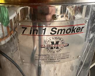 Masterbuilt 7-1 smoker!