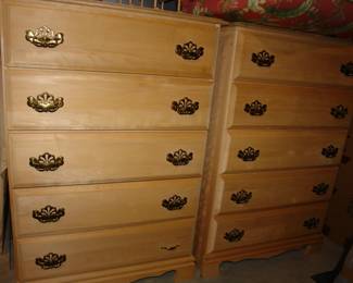 Unfinished dressers