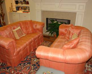 Pair of settees 
