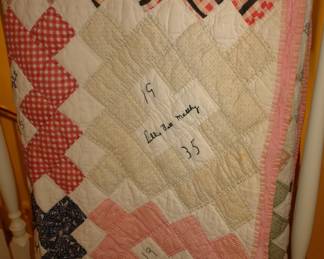 Friendship quilt, circa 1935