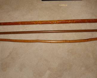 Vintage walking canes