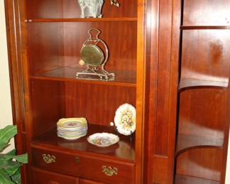 Mahogany display cabinet