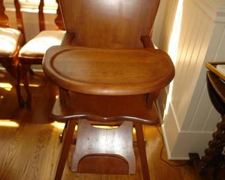 Vintage high chair
