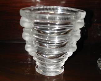 Lalique St. Marc Vase