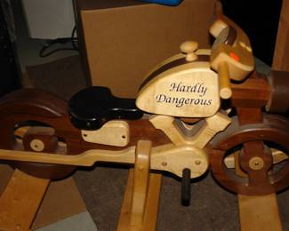 Child's Harley Davison Motorcycle Rocker