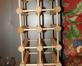 Wine bottle rack